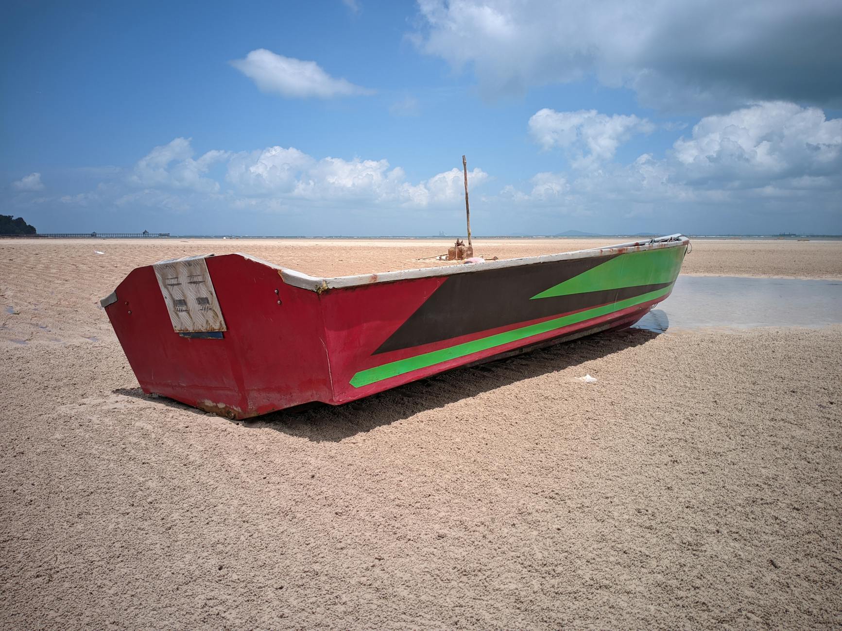 Small Boat Stranded Small Boat Stranded