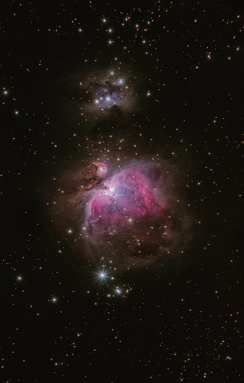 A breathtaking astrophotography capture of the Orion Nebula showcasing deep space wonders. A breathtaking astrophotography capture of the Orion Nebula showcasing deep space wonders.
