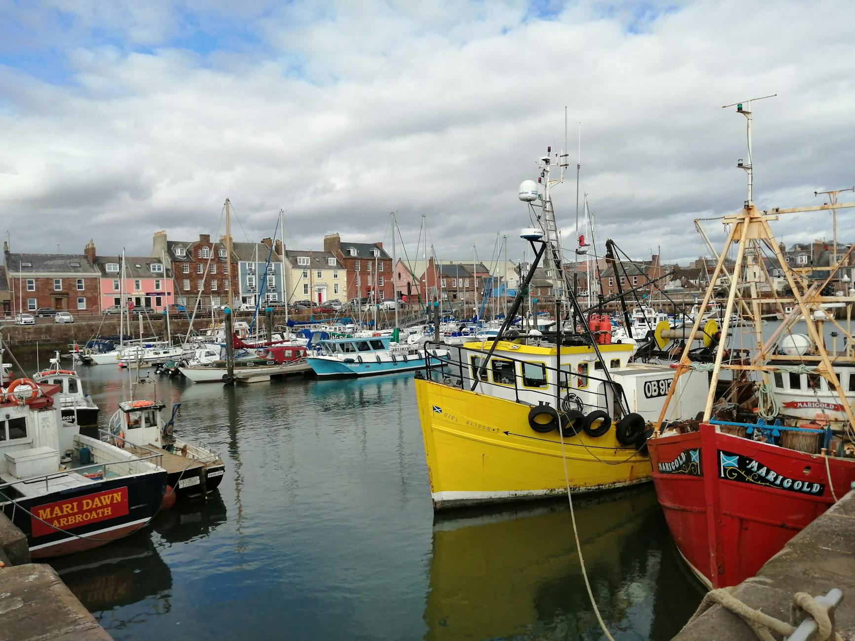 Free stock photo of arbroath, boats, fishing