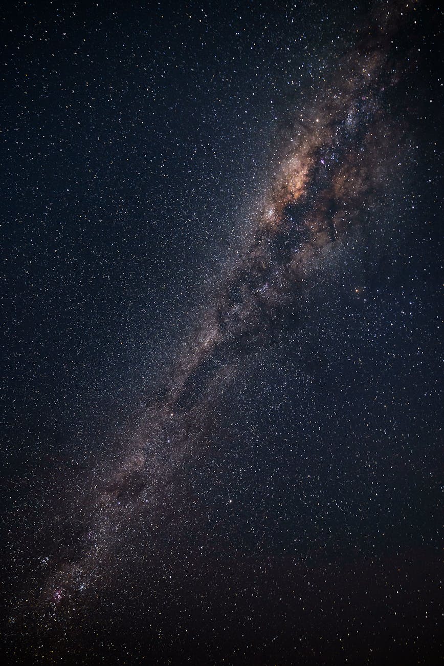 Breathtaking view of the Milky Way galaxy captured at night in Punta Ballena, Uruguay. Breathtaking view of the Milky Way galaxy captured at night in Punta Ballena, Uruguay.